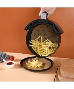 100 Adet Air Fryer Pişirme Kağıdı Tek Kullanımlık Hava Fritözü Yuvarlak Delikli Model 100 Adet Air Fryer Pişirme Kağıdı Tek Kullanımlık Hava Fritözü Yuvarlak Delikli Model