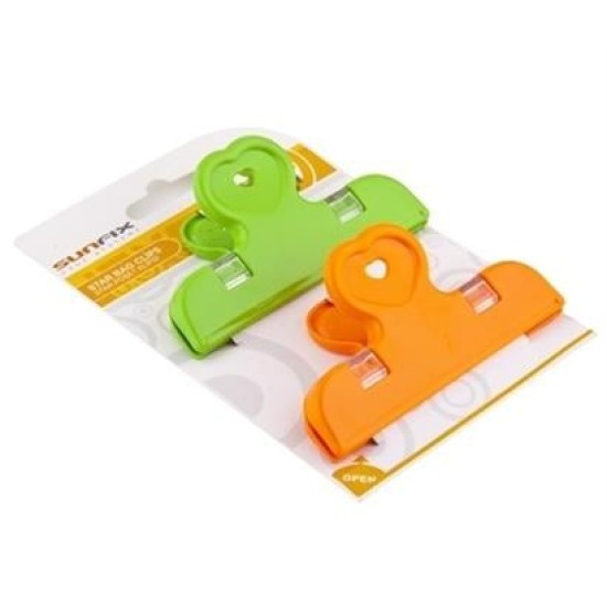 BUFFER® 2li Pratik Torba Paket Ve Poşet Kapatıcı Kilitli Klips Mandal BUFFER® 2li Pratik Torba Paket Ve Poşet Kapatıcı Kilitli Klips Mandal