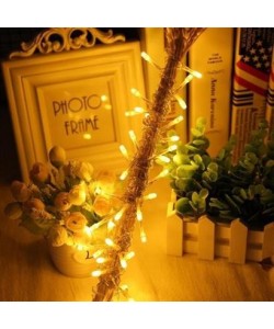 BUFFER® 10 Metre 100 Ledli 8 Fonksiyonlu Dekoratif Lambader Sarı Lamba