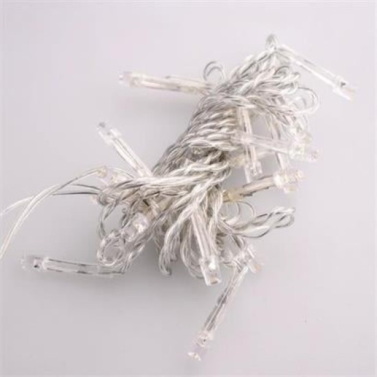 BUFFER® 100 Ledli 8 Fonksiyonlu 10 Metre Led Aydınlatma Dekor Lambası (beyaz) BUFFER® 100 Ledli 8 Fonksiyonlu 10 Metre Led Aydınlatma Dekor Lambası (beyaz)