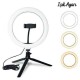 BUFFER® 10inç 26cm Youtube Instagram Tiktok Selfie Stüdyo Video Fotoğraf Ring Light Tripod Led Hal BUFFER® 10inç 26cm Youtube Instagram Tiktok Selfie Stüdyo Video Fotoğraf Ring Light Tripod Led Hal