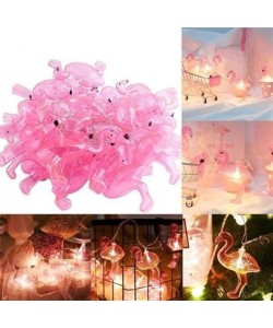 BUFFER® 10lu Pilli Led Flamingo Dekoratif Işık Zinciri Aydınlatma 1,5 Mt BUFFER® 10lu Pilli Led Flamingo Dekoratif Işık Zinciri Aydınlatma 1,5 Mt