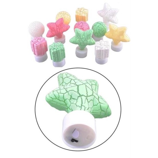 BUFFER® 12 Adet Süper Parlak Tasarruflu Led Işıklı Lamba Dekoratif Objeler BUFFER® 12 Adet Süper Parlak Tasarruflu Led Işıklı Lamba Dekoratif Objeler