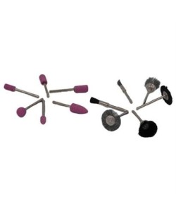 BUFFER® 12li Kalıpçı Taşlama Uçları Seti Tel Fırça Gravür Uçları Seti BUFFER® 12li Kalıpçı Taşlama Uçları Seti Tel Fırça Gravür Uçları Seti