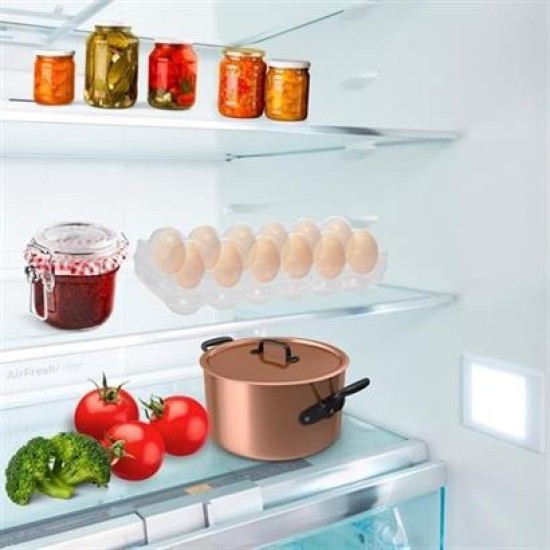 BUFFER® 12li Şeffaf Kapaklı Kilitli Yumurta Saklama Kabı Kutusu Aparatı BUFFER® 12li Şeffaf Kapaklı Kilitli Yumurta Saklama Kabı Kutusu Aparatı