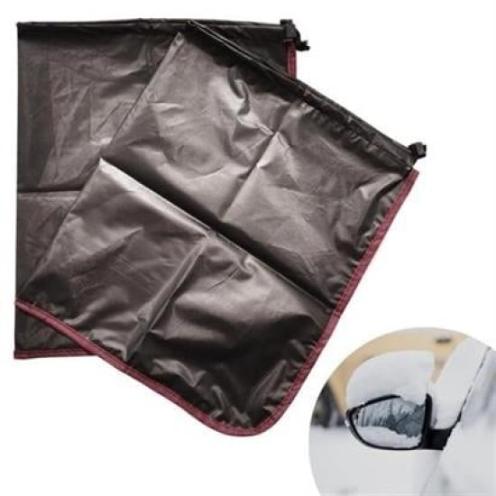 BUFFER® 2 Adet Araba Araç Dikiz Aynası Donma Engelleyici Koruyucu Kılıf BUFFER® 2 Adet Araba Araç Dikiz Aynası Donma Engelleyici Koruyucu Kılıf