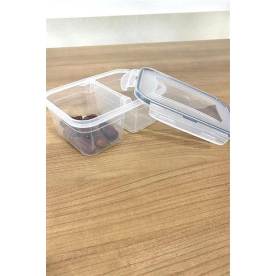 BUFFER® 2 Bölmeli 0,45+0,45 Litre Kilitli Kapaklı Erzak Saklama Kabı LC-524 BUFFER® 2 Bölmeli 0,45+0,45 Litre Kilitli Kapaklı Erzak Saklama Kabı LC-524