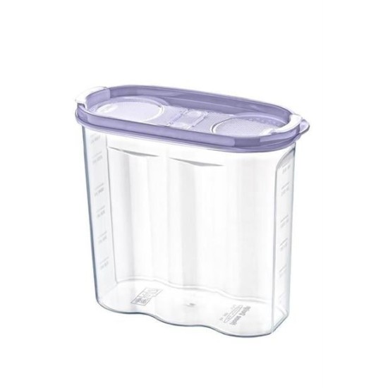 BUFFER® 2 Kapaklı Ölçekli Erzak Kuru Gıda Saklama Kutusu Kabı - 1,7 Litre - SA935 BUFFER® 2 Kapaklı Ölçekli Erzak Kuru Gıda Saklama Kutusu Kabı - 1,7 Litre - SA935