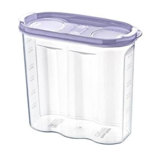 BUFFER® 2 Kapaklı Ölçekli Erzak Kuru Gıda Saklama Kutusu Kabı - 1,7 Litre - SA935 BUFFER® 2 Kapaklı Ölçekli Erzak Kuru Gıda Saklama Kutusu Kabı - 1,7 Litre - SA935