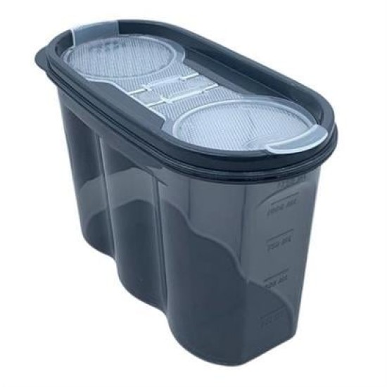 BUFFER® 2 Kapaklı Ölçekli Erzak Saklama Kabı - 1,2 Litre - SA930 BUFFER® 2 Kapaklı Ölçekli Erzak Saklama Kabı - 1,2 Litre - SA930