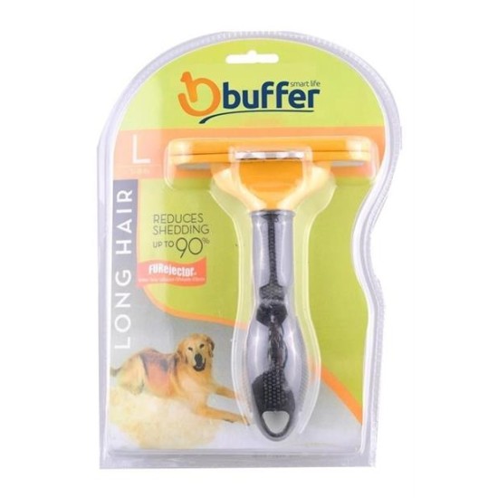 BUFFER® 23 KG Üzeri Uzun Tüylü Köpekler İçin Tüy Toplayıcı Ergonomik Tarak BUFFER® 23 KG Üzeri Uzun Tüylü Köpekler İçin Tüy Toplayıcı Ergonomik Tarak