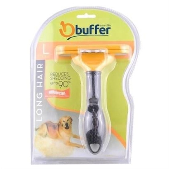 BUFFER® 23 KG Üzeri Uzun Tüylü Köpekler İçin Tüy Toplayıcı Ergonomik Tarak BUFFER® 23 KG Üzeri Uzun Tüylü Köpekler İçin Tüy Toplayıcı Ergonomik Tarak