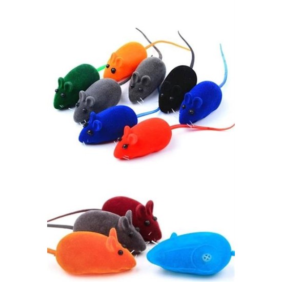 BUFFER® 2li Evcil Hayvan Eğitim Sevimli Elastik Kedi Fare Yakalama İnteraktif Sesli Eğitim Oyuncağı BUFFER® 2li Evcil Hayvan Eğitim Sevimli Elastik Kedi Fare Yakalama İnteraktif Sesli Eğitim Oyuncağı