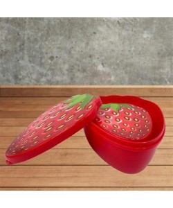 BUFFER® 2'li İç İçe Geçebilen Çilek Model Saklama ve Beslenme Kabı Seti (550 ml + 250 ml) BUFFER® 2'li İç İçe Geçebilen Çilek Model Saklama ve Beslenme Kabı Seti (550 ml + 250 ml)