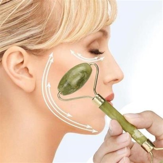 BUFFER® 2li Set Çift Taraflı Cilt Temizleme Fırçası ve Yeşim Taşı Çift Taraflı Cilt Masaj Aleti BUFFER® 2li Set Çift Taraflı Cilt Temizleme Fırçası ve Yeşim Taşı Çift Taraflı Cilt Masaj Aleti