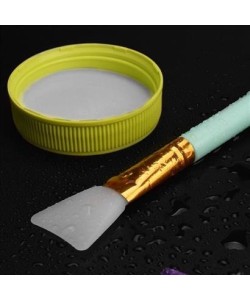 BUFFER® 2li Silikon Temizlemesi Kolay Kullanılabilen Yüz Cilt Bakımı Maske Ve Krem Spatulası BUFFER® 2li Silikon Temizlemesi Kolay Kullanılabilen Yüz Cilt Bakımı Maske Ve Krem Spatulası