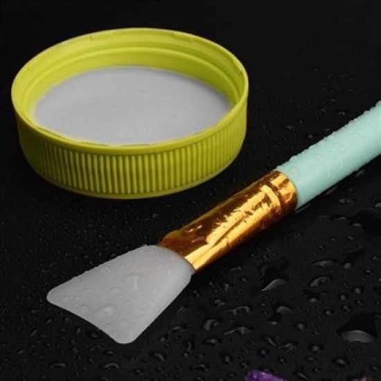 BUFFER® 2li Silikon Temizlemesi Kolay Kullanılabilen Yüz Cilt Bakımı Maske Ve Krem Spatulası BUFFER® 2li Silikon Temizlemesi Kolay Kullanılabilen Yüz Cilt Bakımı Maske Ve Krem Spatulası