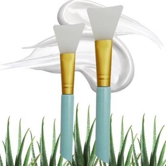 BUFFER® 2li Silikon Temizlemesi Kolay Kullanılabilen Yüz Cilt Bakımı Maske Ve Krem Spatulası BUFFER® 2li Silikon Temizlemesi Kolay Kullanılabilen Yüz Cilt Bakımı Maske Ve Krem Spatulası