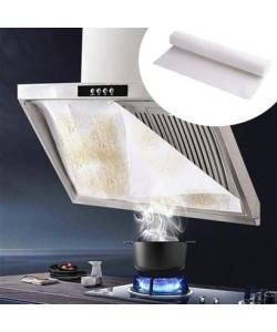 BUFFER® 2li Yağ Emici Duman Önleyici Pratik Mutfak Davlumbaz Koruyucu Dayanıklı Yedek Filtre 45x90cm