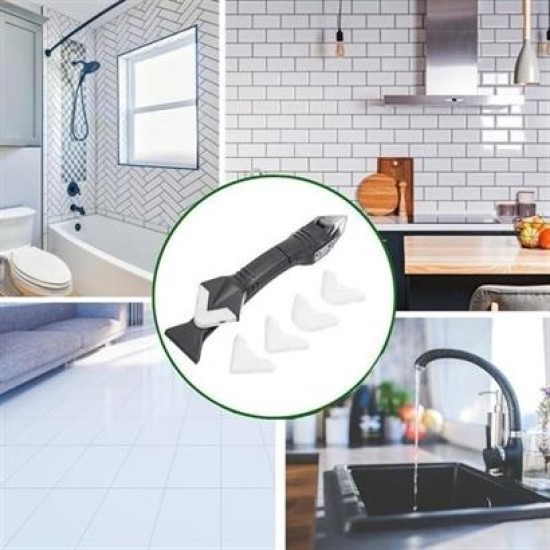 BUFFER® 3 ü 1 Arada Fayans Derz Silikon Kazıyıcı Sıyırıcı Ve Uygulayıcı Aparat BUFFER® 3 ü 1 Arada Fayans Derz Silikon Kazıyıcı Sıyırıcı Ve Uygulayıcı Aparat