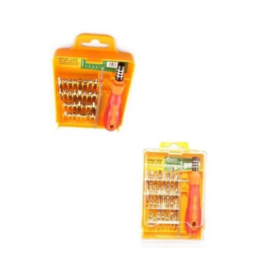 BUFFER® 32 Parça Cep Telefonu Pc Tablet Mini Tornavida Seti Tamir Takımı BUFFER® 32 Parça Cep Telefonu Pc Tablet Mini Tornavida Seti Tamir Takımı