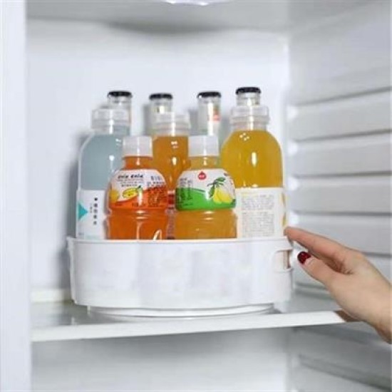 BUFFER® 360 Derece Dönebilen Mekanizmalı Yuvarlak Tepsi Formlu Sunum ve Servis Organizer Tablası BUFFER® 360 Derece Dönebilen Mekanizmalı Yuvarlak Tepsi Formlu Sunum ve Servis Organizer Tablası