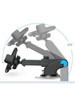 BUFFER® 360 Derece Dönen Torpido Üstü Uzunluk Ayarlamalı Vantuzlu Teleskopik Araç Telefon Tutucu BUFFER® 360 Derece Dönen Torpido Üstü Uzunluk Ayarlamalı Vantuzlu Teleskopik Araç Telefon Tutucu