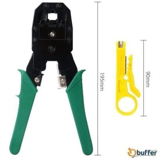 BUFFER® 3ü 1 Arada Modüler Kablo Sıkma,Soyma ve Kesme Pensesi BUFFER® 3ü 1 Arada Modüler Kablo Sıkma,Soyma ve Kesme Pensesi