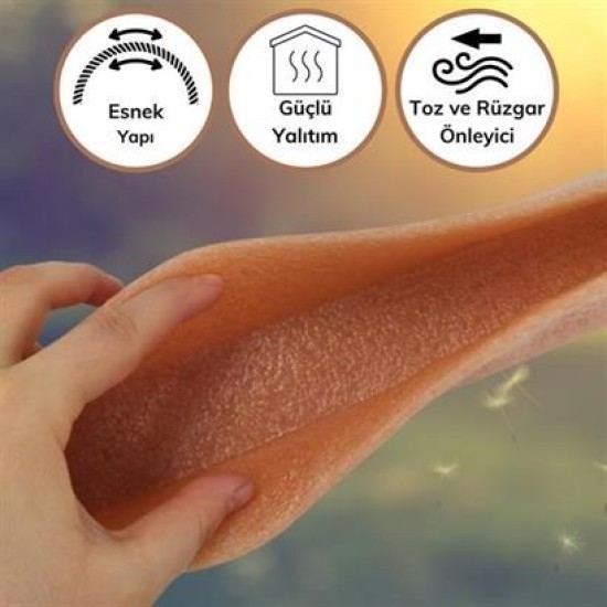 BUFFER® 4 Adet Kapı Toz Rüzgar Önleyici Isı Yalıtımı Sağlayan Sızdırmaz Strafor BUFFER® 4 Adet Kapı Toz Rüzgar Önleyici Isı Yalıtımı Sağlayan Sızdırmaz Strafor