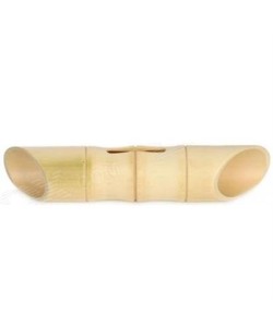 BUFFER® 6 x 1 cm Girişli Kılıflı Bambu Ağacı Akustik Ses Yükseltici Aparat