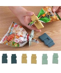 BUFFER®  6lı Hava Sızdırmaz Poşet Torba Ambalaj  Ve Paket Kıstırmalı Kapatma Klipsi