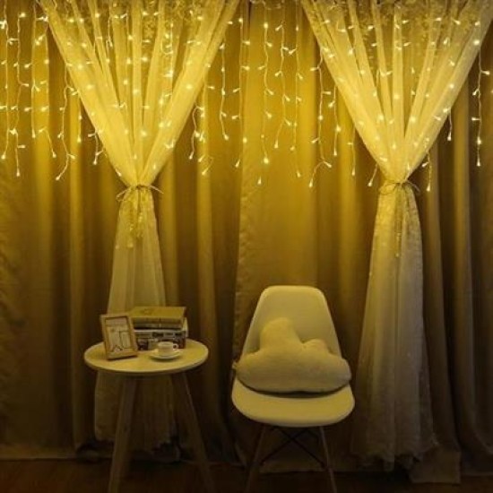 BUFFER® 8 Fonksiyonlu 16 Saçaklı Perde Led 3 x 1 (Günışığı) BUFFER® 8 Fonksiyonlu 16 Saçaklı Perde Led 3 x 1 (Günışığı)