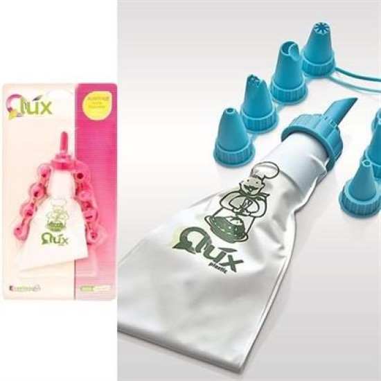 BUFFER® 9 Başlıklı Pasta Süsleme Krema Torbası Dekoratif Kek Krema Poşeti BUFFER® 9 Başlıklı Pasta Süsleme Krema Torbası Dekoratif Kek Krema Poşeti