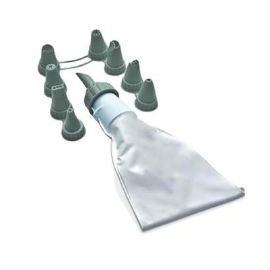 BUFFER® 9 Başlıklı Pasta Süsleme Krema Torbası Dekoratif Kek Krema Poşeti BUFFER® 9 Başlıklı Pasta Süsleme Krema Torbası Dekoratif Kek Krema Poşeti