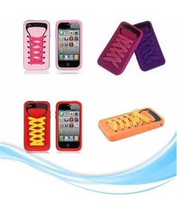 BUFFER® Apple Iphone 4g Cep Telefonu Koruyucu Kılıfı Bağcık Dizaynlı Kab