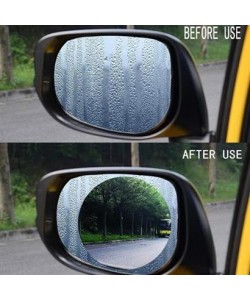 BUFFER® Araç Ayna Yağmur Kaydırıcı ve Cam Buğu Önleyici Film BUFFER® Araç Ayna Yağmur Kaydırıcı ve Cam Buğu Önleyici Film