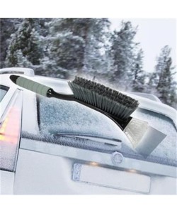 BUFFER® Araç Camı Kar Süpürgesi Buz Kazıyıcı ve Kar Temizleme Fırçası