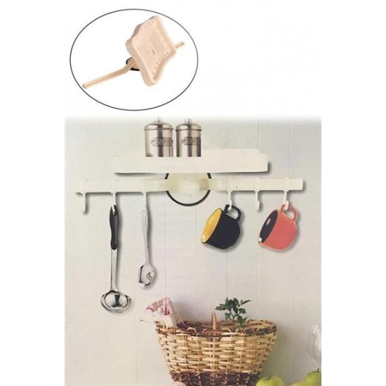 BUFFER® Askılı Raf Çok Fonksiyonlu Mutfak Banyo Tuvalet Tutacak ve Raf BUFFER® Askılı Raf Çok Fonksiyonlu Mutfak Banyo Tuvalet Tutacak ve Raf