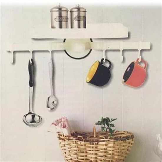 BUFFER® Askılı Raf Çok Fonksiyonlu Mutfak Banyo Tuvalet Tutacak ve Raf BUFFER® Askılı Raf Çok Fonksiyonlu Mutfak Banyo Tuvalet Tutacak ve Raf