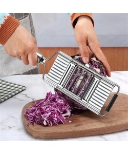 BUFFER® Ayarlanabilir 3 Farklı Başlıklı Tutmalı Sebze Dilimleyici Peynir Rendeleyici Aparat BUFFER® Ayarlanabilir 3 Farklı Başlıklı Tutmalı Sebze Dilimleyici Peynir Rendeleyici Aparat