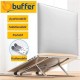 BUFFER® Ayarlanabilir Dizüstü Destek Tabanı Tamamen Katlanabilir Taşınabilir Laptop Yükseltici BUFFER® Ayarlanabilir Dizüstü Destek Tabanı Tamamen Katlanabilir Taşınabilir Laptop Yükseltici