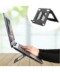 Buffer®  Ayarlanabilir Metal Dizüstü Destek Tabanı Katlanabilir Taşınabilir Laptop Sehpası Standı