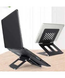 Buffer® Ayarlanabilir Metal Dizüstü Destek Tabanı Katlanabilir Taşınabilir Laptop Sehpası Standı Buffer® Ayarlanabilir Metal Dizüstü Destek Tabanı Katlanabilir Taşınabilir Laptop Sehpası Standı