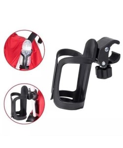 BUFFER® Bebek Arabası Bisiklet Uyumlu Ayarlanabilir Şişe Biberon ve Suluk Tutucu