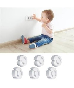BUFFER® Bebek Çocuk Priz Koruma Kapağı (6 Adet) Çocuk Güvenliği, Priz Muhafazası, Priz Kapatıcı BUFFER® Bebek Çocuk Priz Koruma Kapağı (6 Adet) Çocuk Güvenliği, Priz Muhafazası, Priz Kapatıcı