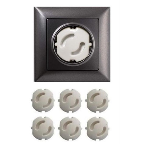 BUFFER® Bebek Çocuk Priz Koruma Kapağı (6 Adet) Çocuk Güvenliği, Priz Muhafazası, Priz Kapatıcı BUFFER® Bebek Çocuk Priz Koruma Kapağı (6 Adet) Çocuk Güvenliği, Priz Muhafazası, Priz Kapatıcı