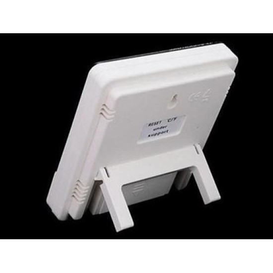BUFFER® Bebek Odası Masaüstü Dijital Termometre Nem Ölçer Higrometre Saat BUFFER® Bebek Odası Masaüstü Dijital Termometre Nem Ölçer Higrometre Saat