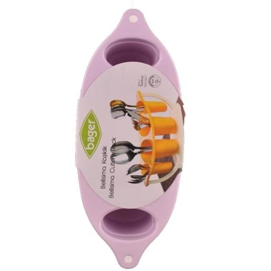 BUFFER® Bellissima Kullanışlı Yer Tasarruflu 5 Bölmeli Kaşıklık BUFFER® Bellissima Kullanışlı Yer Tasarruflu 5 Bölmeli Kaşıklık