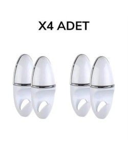 BUFFER® Bornoz Askısı Lüx Milenyum Bornozluk 2 Adet Banyo Bornoz Askılığı BUFFER® Bornoz Askısı Lüx Milenyum Bornozluk 2 Adet Banyo Bornoz Askılığı