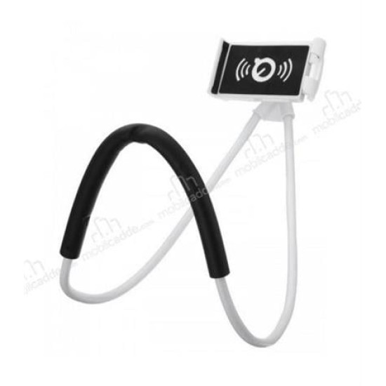 BUFFER® Boyuna Asılan Ergonomik 360 Derece Cep Telefonu Tutucu Stand BUFFER® Boyuna Asılan Ergonomik 360 Derece Cep Telefonu Tutucu Stand